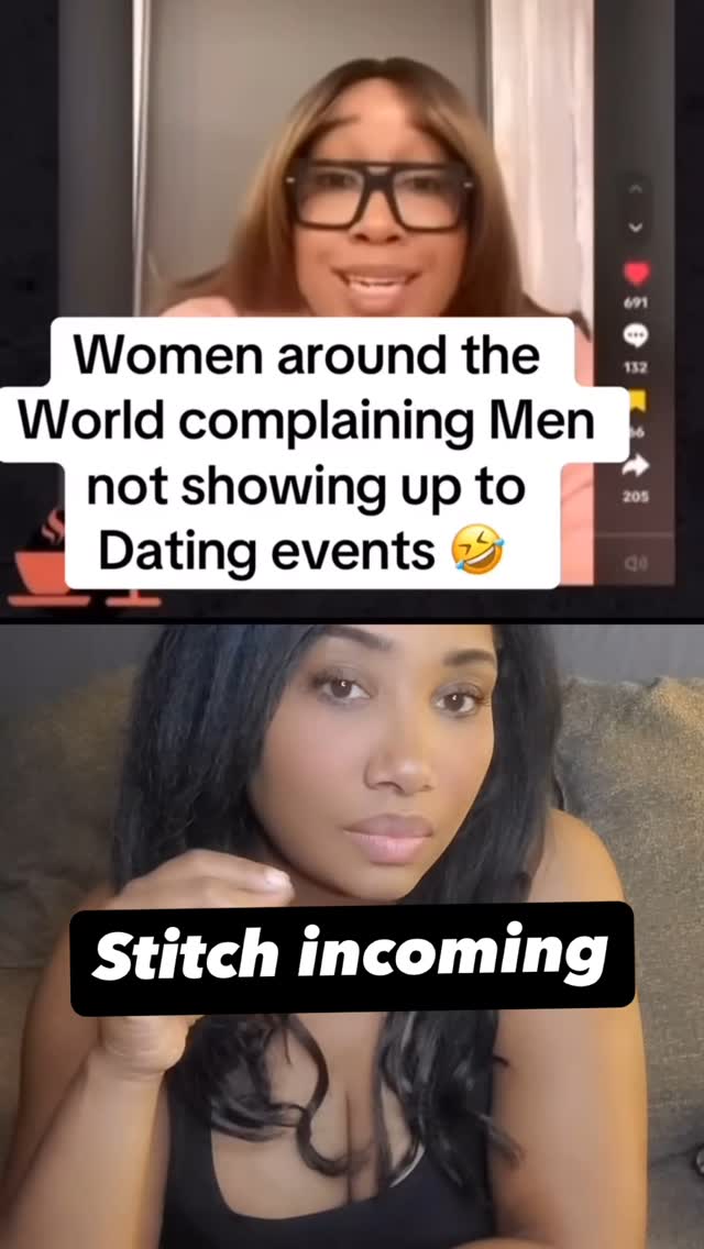 Men not showing up to singles events. Dating can get rough. What are your thoughts? A lot of the times men look at those events as bad investments for a variety of reasons. Agree or disagree? #reaction #dating #men #women #people #life #facts