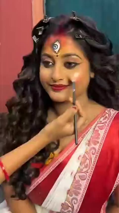 #Durgapuja @aagomoni #Aagomonishoot #pujoaasche #photoshoo