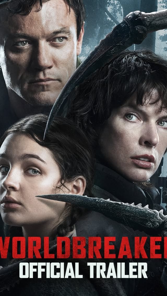 This world has been broken many times. #worldbreaker From filmmaker Brad Anderson, #Worldbreaker starring Luke Evans, Billie Boullet, Mila Harris, and Milla Jovovich arrives in theaters January 30@millajovovich @billieboulletofficial @1milaharris @auraentfilms by @millajovovich