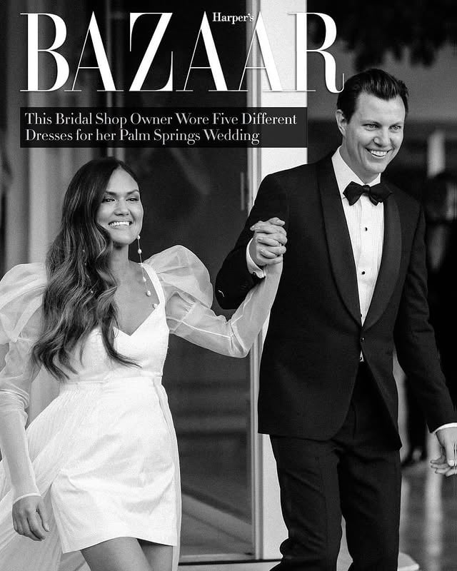 #MEETTHEDOXTATORS + #LOHOPRESS + #LOHOREALBRIDE:: In the case you didn’t see our stories, our wedding went up on @harpersbazaarus last week! As much as it was incredible for us, it was also a chance to really thank our insanely talented vendors. We love y’all and are eternally grateful for everything you did to make this magical weekend happen for us.♥️ {link in profile}Planner: @ashleysmithevents Photographer: @sarahfalugoweddings Videographer: @goldandgumption Florals: @eothen_ Catering + Bar: @roomforty @pharmacie__ Venue: @frederickloeweestate H&M: @christinesymondshair @jentioseco @sarahnelsonmakeup @shannonraecolor @salonxlosangeles Dj: @dartcollective @dart_djs Invites: @goodsgang Illustrations: @tabitha_doodley Paper goods/Graphic design: @jenkay Rentals: @hensleyeventresources @hiflexiblelove @latavolalinen Gowns: @toni_maticevski @odylynetheceremony @houghtonnyc Bridesmaids: @cortana.inside @alarobe Accessories: @jenniferbehr @kamryndame @daniellefrankelstudio Ring: @blisslau Gospel: @raisesingers Step and Repeat: @jessescottbrowning by @loho_bride