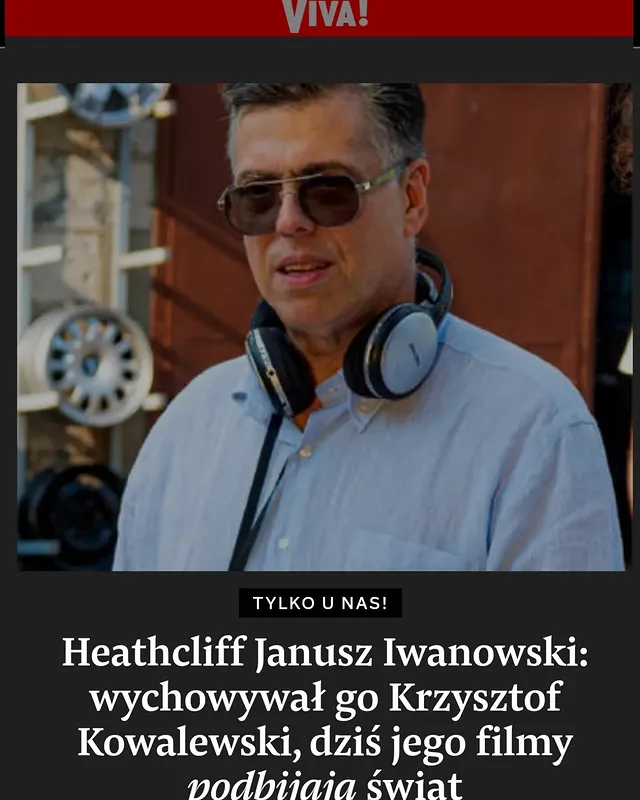 Znakomita publicystka Krystyna Pytlakowska zaprosiła mnie do tego wywiadu w viva.pl . Po raz pierwszy dałem się namówić, aby opowiedzieć tyle o sobie.Link do artykułu w bio. #gdziediabełniemożetambabypośle #heathcliffjanusziwanowski #jolanta.owczarczyk01@gmail.com #globalstudio.film #Gierek #gierek #killtherich #killtherichfilm #killtherichmovie #film #movie #cinema by @heathcliff_janusz_iwanowski
