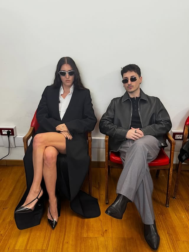 partner in crime @joanthiele ci vediamo stasera sul palco#sanremo2026 by @joanthiele