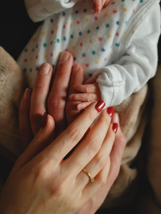For all the things our hands have held. The best by far is you 💌God knew we needed you - welcome home Babyboy 👼🏻 by @lucahbl