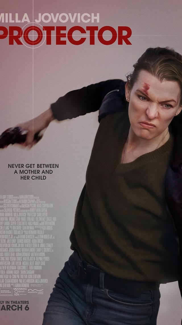 Experience this and more on the big screen. Get tickets now for Protector, in theaters March 6th. by @millajovovich