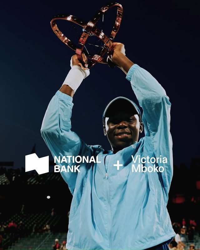 National Bank is proud to announce a multi-year partnership with @vickymboko to keep building the future of Canadian tennis.