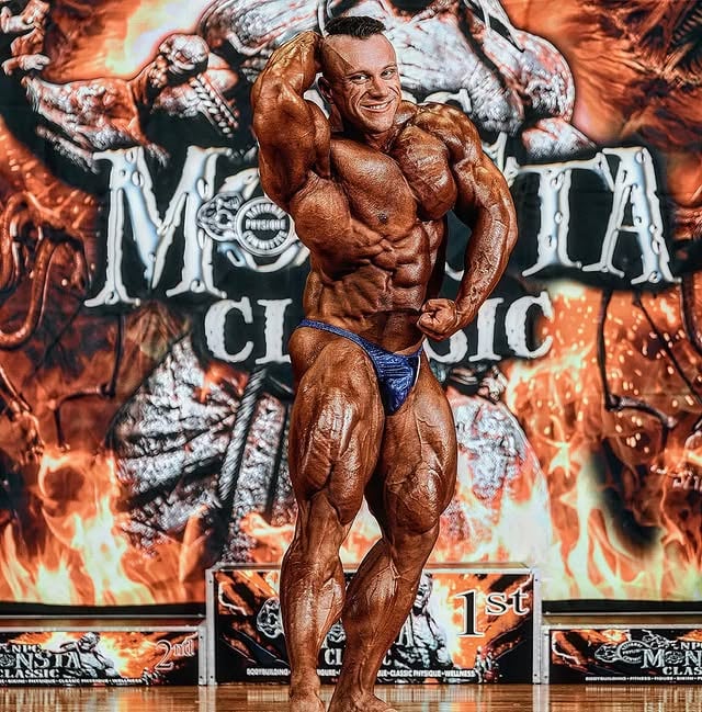 Overall Win Secured 🏆 ✅ Onto @npcnationals -I cannot thank you all enough for your support & love 🫶🏻-#npcbodybuilding #npcnationals #gains #grow #pump by @elliottdermond