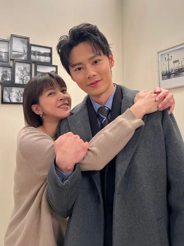 白色 #情人節快樂！💝重要的是 寵愛一下 #勝玲粉 ！@ftvdrama8 @lo318cool#豆腐媽媽 #王有勝 #張育玲 by @jill_suyanpei