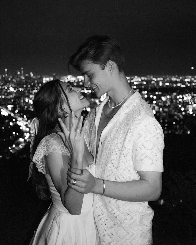 I guess we're engaged now 💍The future Mrs. / Mr. Heubl 🤍I get to marry my best friend 🥹😭💕👩🏻‍🤝‍👨🏼 by @lucahbl