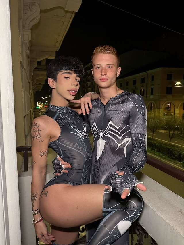 2 better than 1🕷️🕸️ @valentino_ginger @maurorossielloofficial by @maurorossielloofficial