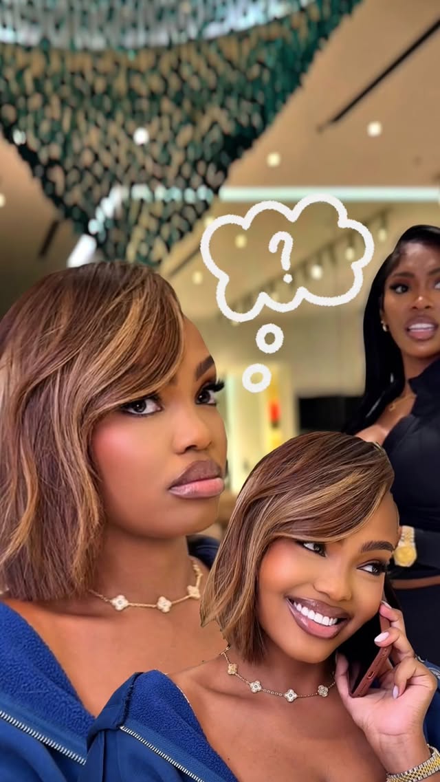 Bougie clients be a pain in the ass sometimes. After all that work i just put in, making her hair look cute & all that. I’m just trying to figure out who she feeling like & who the hell she thinks she’s talking to? 🤔 by @missmichuki