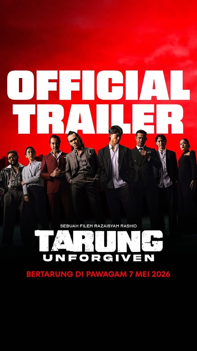 Pertarungan terbesar abad ini, TARUNG! Trailer Rasmi Tarung: UnforgivenBertarung Di Pawagam 7 Mei 2026. Dari Pengarah @razaisyamrashid#TarungUnforgiven by @amir.ahnaff