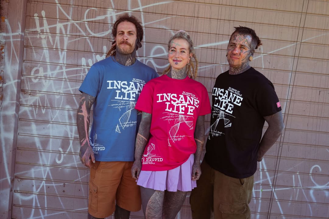 🌟 We have just dropped a new collection of t-shirts in our webshop psy25.com ! 🎉 Available in classic black, chic pink, and sleek gray, there's a perfect option for everyone. We all @hectopmundo @anuskatzzz @bastipsyland already got ours in @psyland25 ! So don't miss out the chance to grab your favorite color! Head over to our webshop psy25.com now to choose your new favorite t-shirt! 🛒💖 #NewDrop #psy25 #Style #ShopNow by @lily_lu_filmz