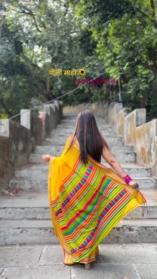 Cotton Magic ✨ simple and elegant perfect for summer!Yellow Handwoven Cotton saree by @suidori.official [kolkatta saree, marathi Mulgi, reels, saree love, Maharashtra, cotton saree, jewellery, summer , Mumbai]#fyp #viral #cottonsaree #trendingreels #explore
