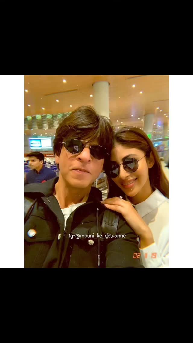 From a simple girl in Bengal, starting as a background dancer, to sharing the screen with Shah Rukh Khan proof that real hustle never goes unnoticed 🌟...#mouniroy #srk #shahrukhkhan #brahmastra #mouni_ke_dewanne by @mouni_ke_dewanne