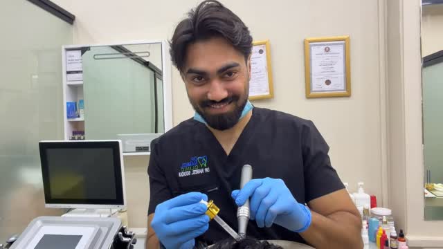 My journey with stem cells therapy was amazing and it’s so satisfying in 2 sessions I have gotten my hair back with full swing highly recommended @drnabeelclinic really helped me gain my hair back I was having hair loss for almost a year stem cells really helped me gain my confidence and hair back the results are so satisfying by @iambabarzaheer