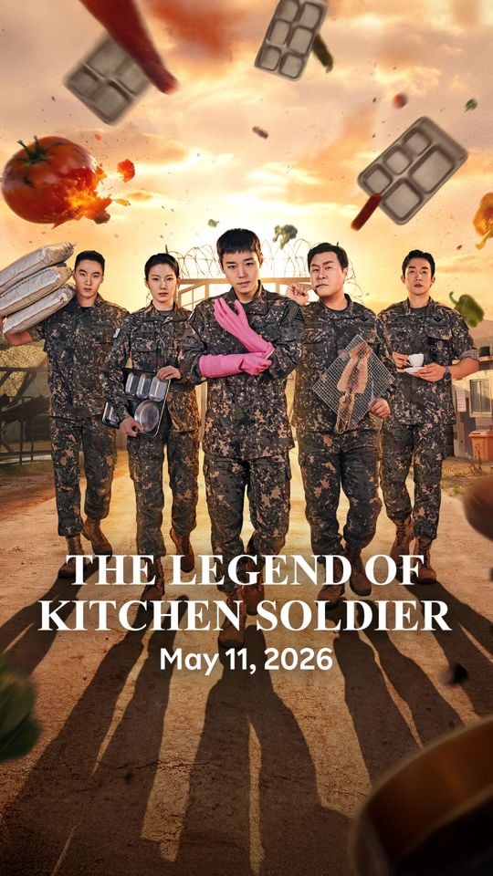 #ParkJiHoon enlists in the military after his father's death – but suddenly, he's put on a quest to become a top chef and uncover secrets! Watch #TheLegendofKitchenSoldier, coming to #Viki on May 11. by @viki