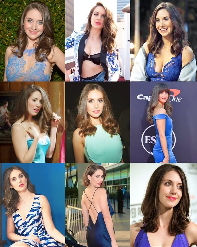 Shades of blue with a breathtaking Alison Brie 💙😍🔥(Swipe!).#alisonbrie #blueaesthetic #blue #gorgeous #actress by @alison.brie.collages