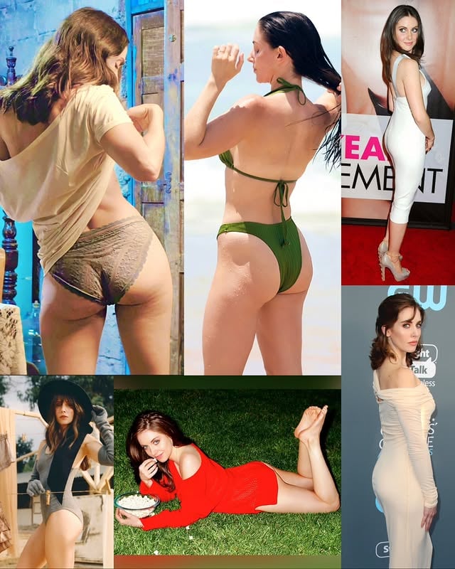 Pretty peach appreciation with Alison Brie 😍🍑🔥(Swipe!).#alisonbrie #appreciation #peach🍑 #fitbabe #actress by @alison.brie.collages