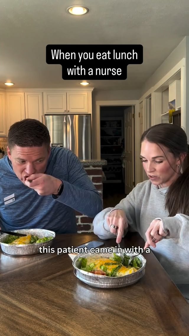Nurses have the best stories! 😂 #NursesWeek #Repost @mike_and_trishDisclaimer: No copyright infringement intended⁠All rights and credits reserved to respective owner⁠DM allheartscrubs for credits/removal⁠ #medicalmemes #hospitallife #nursememes #nurseprobs #nurselife #nursejokes #nursingproblems #nursesofig #nursesofinstagram by @allheartscrubs