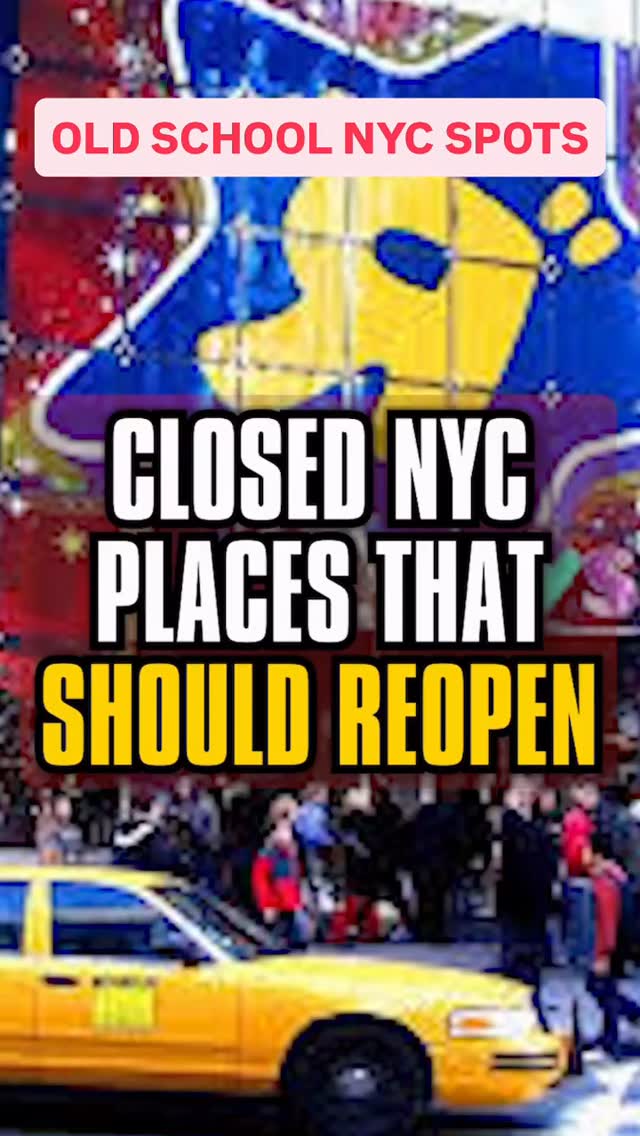 What’s one NYC spot that closed that you think should reopen?? @newyorkers.live by @rebeccareingold