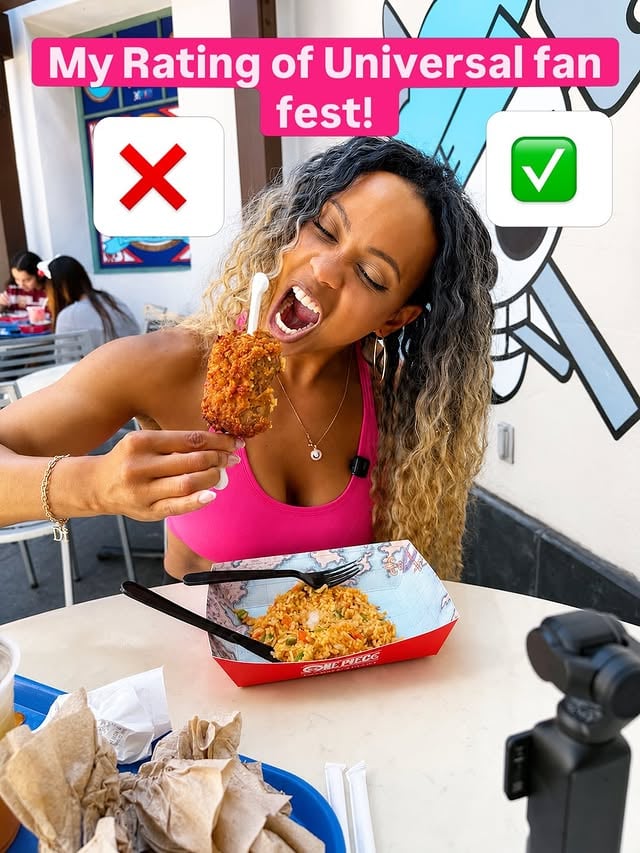 Well the food was ADORABLE!!! The rest of the food will be on the vlog!!! Also, I just noticed all my misspellings 🤣 I do my posts on the treadmill…that’s my excuse lol #universalstudioshollywood by @michelle_mcdaniel