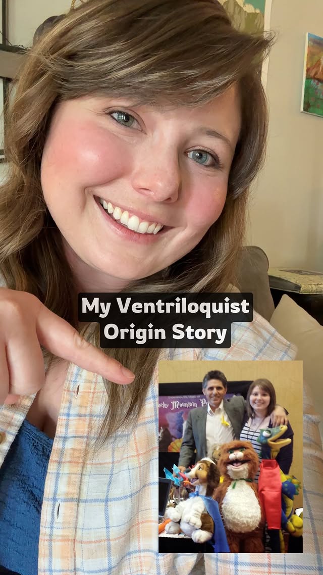 And to think it all started before I was even born…🙂#ventriloquist #wholesome #storytime by @meghanmcasey