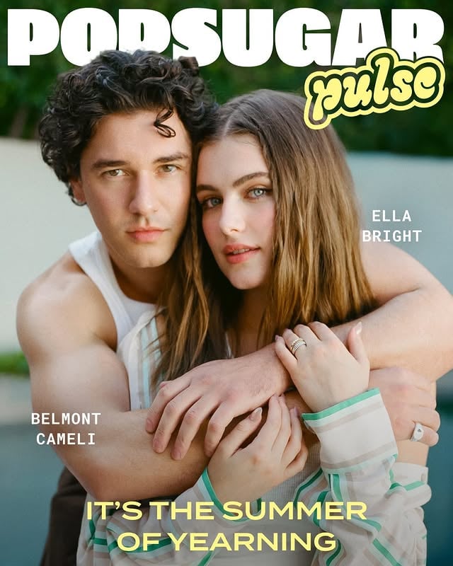 Introducing our very first Popsugar Pulse cover stars and the crushes you haven't met (yet): Ella Bright and Belmont Cameli of "Off Campus." The rising actors lead Amazon Prime Video's new college-set, opposites-attract show based on the bestselling book series by Elle Kennedy. The show's got hockey, love triangles, and sex scenes that might make you blush, but Bright and Cameli's chemistry is its beating heart. In our cover story, Bright and Cameli talk about yearning, navigating the show's heavier themes, and being at the precipice of something really exciting. "This show really felt like lightning in a bottle for all of us," Bright says. "This is such a new experience that we're all going on."To read the full story, comment "Off Campus" and we'll DM you the link!Writer and Lifestyle Director: @kelsraeg Editor-in-Chief: @castanonkPhotographer: @sophieandreassendVideographer: @mikedaltondpAssociate Creative Director: @emilyzirimisSenior Visuals Designer: @summmmmertimeSocial Media Design Coordinator: @heysara.jpgStylist: @nikiravariMakeup Artist for Ella: @allanfaceHairstylist for Ella: @lonavigiGroomer for Belmont: by.aikafloresPhoto Assistant/Digitech: @jer.aquinoGrip: @acblocherProduction: @dunwellproductionExecutive Producer: @officialhughesProducer: @andre.shahjanianProduction Assistant: @francesca4roSenior Director of Special Projects: @lenakfeltonDirector of Audience Development: @kaitlinhattonSenior Audience Strategist: @charisandraperez Managing Editor: @ksnyderdukeEditorial Operations Coordinator: @totes_mc_coates Location: Courtesy of @airbnb by @ellabright__