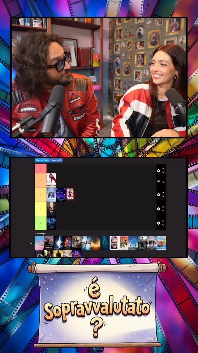 Quali sono secondo voi i film cult più sopravvalutati di sempre? Io e @victorlaszlo88 ne abbiamo tierlistati alcuni. Il video completo è su YouTube. by @camihawke