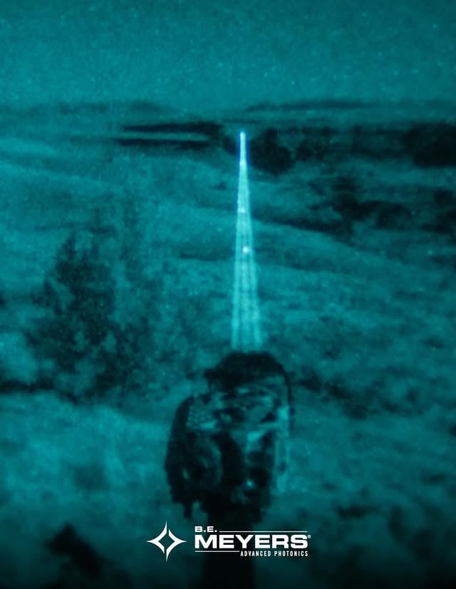 We will be showcasing production variants of the VSLAP (Variable Six Laser Advanced Pointer) at SOF week next week in Tampa, FL. Yes, we actually have trademarked our technology used in this successor to the IZLID as “DeathStar™” tech. Only B.E. Meyers has this quite operational technology. From our press release on the website:At the core of the VSLAP® is B.E. Meyers & Co.’s patented DeathStar™ technology that co-aligns six individual laser diodes into a single concentrated beam, outputting up to 1.21 Watts of power. These co-aligned beams diverge over long distances and create the perception of a single beam with a much larger profile than traditional laser systems. The increased size of the beam profile increases its long-range visibility for high-altitude aircraft communication. On-target illumination clarity is also improved by the six lasers in the DeathStar™ system. As the beams diverge downrange, they begin to overlap each other, which removes the inconsistencies in each of the individual defused Edge Emitting Lasers (EEL). This is vital for situational awareness when using the VSLAP®s 2.5º flood for target illumination. by @bemeyers