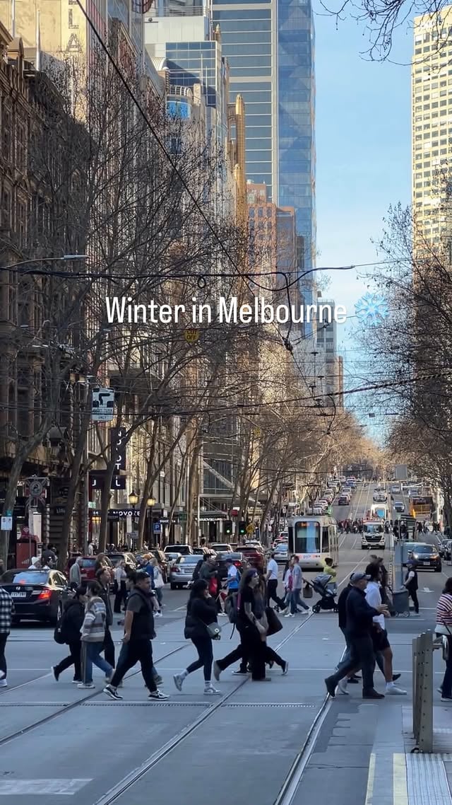Winter is just around the corner in Melbourne ❄️ by @rayofmelbourne