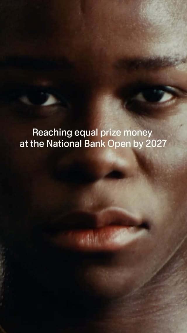 National Bank is committed to reaching equal prize money at the National Bank Open by 2027. ✊🎾Building the future of tennis together, on all courts by @vickymboko