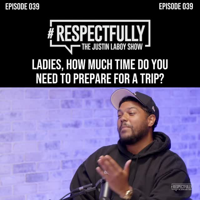 LETS TALK ABOUT IT 🗣️🗣️🗣️ How many days does a woman need to prepare for vacation? #Respectfully #SkaiJackson Full Interview Out Now: YouTube.Com/@JustinLaboy by @respectfullyjustin