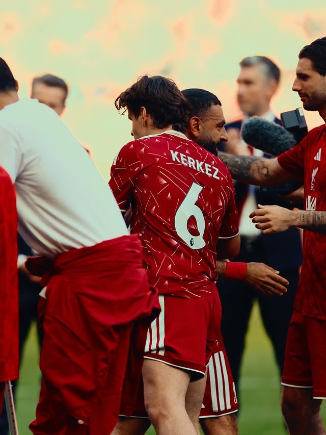 Thank you Anfield for unbelievable support this year, we know that this club is playing to win trophies and that’s our aim for the next season.❤️Mo and Robbo ,two legends and unbelievable players,thank you for everything❤️#YNWA by @miloskerkezofficial