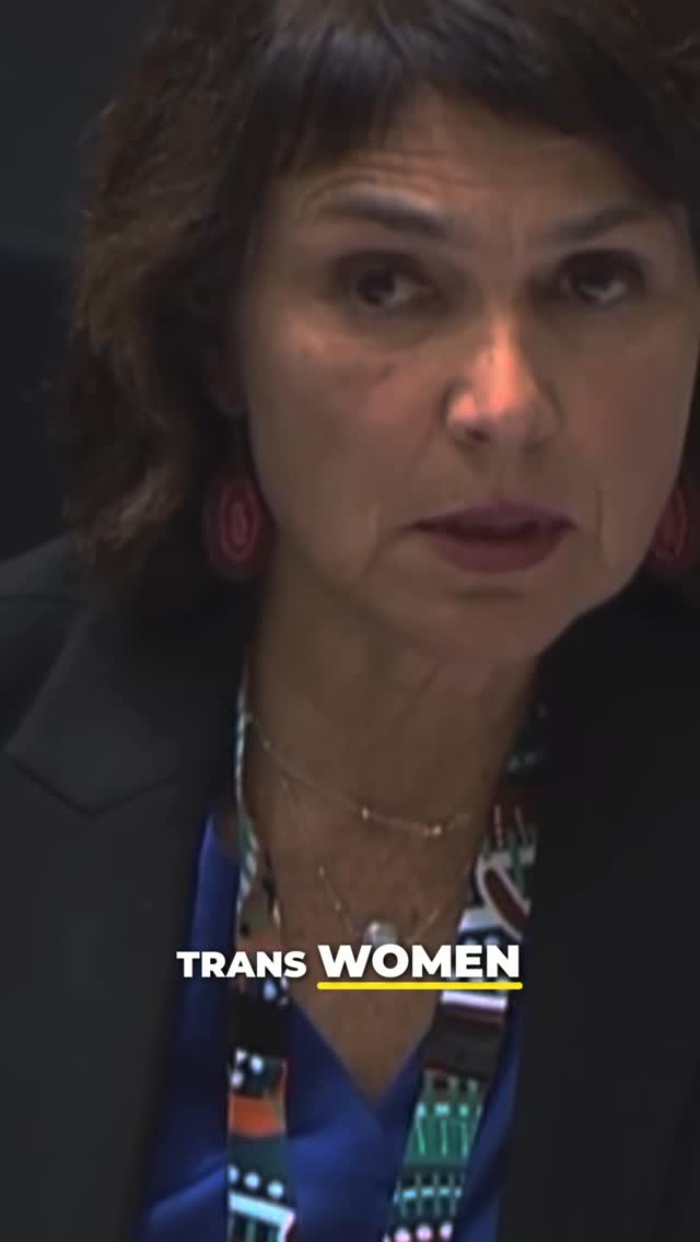 ABSOLUTE INSANITY‼️‼️Biological men can fall pregnant, according to Dr. Anna Cody, the retarded Sex Discrimination Commissioner of Australia. 🤡 If a man dressed as a woman says to an employer that he wants to fall pregnant one day and he is, rightfully, refused employment - yes, that is now an unlawful act and falls under discrimination. UNBELIEVABLE SCENES.