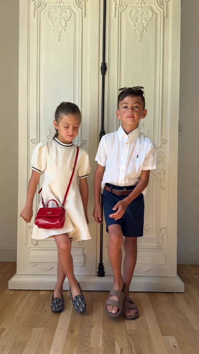 Summer fits. Classy & chic ✨ #kidsfashion #outfits #ralphlauren #rlkids #momlife by @sincerelyvitam