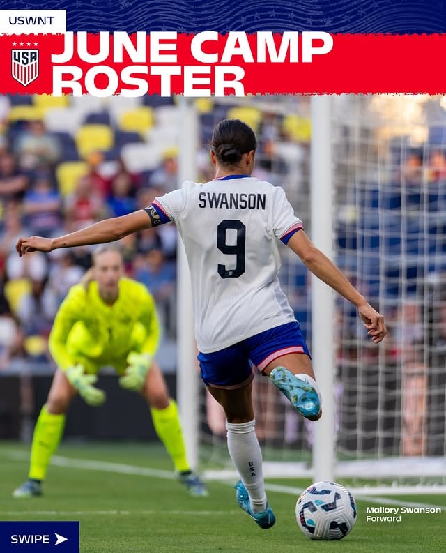 Our roster headed to Brazil this June ☀️Link in bio for more info 👀 by @uswnt