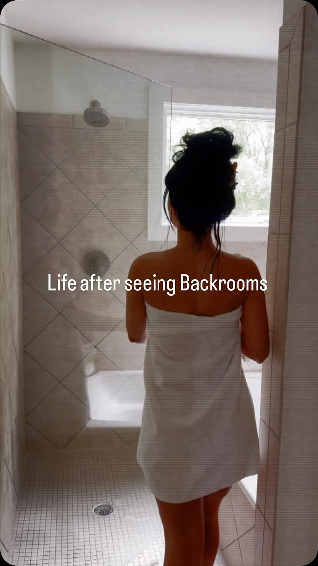 Tf goin’ on #Backrooms by @tristinmays