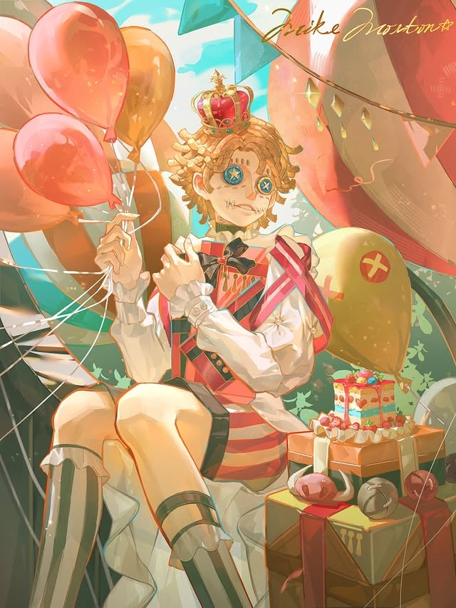 Dear Visitors,The crowd came for the spectacle. They stayed because I made them look. Today, the spotlight belongs to me.🎈🎁#IdentityV #MikeMorton by @identityv