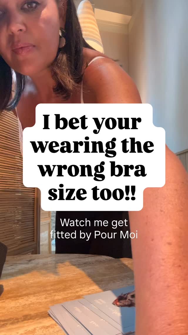 Like most ladies I ignore the size I know I should be wearing and opt to go bigger for comfort!!! But one thing I did learn yesterday at @pourmoiltd  launch with Ashley James, was that the majority of support comes from the band!!! 

So I thought I should wear a 36E previously, so I was kinda close as that it is my sister size, but I knew really for the clothes size I am, I should be wearing a 34 but I went up for comfort and then went up again until I was wearing a 38DD 😂 I got a telling off 😂

I have a lot of Pour Moi bras from over the years and Fleur is my favourite it’s so hard to know what fits sometimes especially when your weight fluctuates like mine has.  So for now, I’m a 34F 🤯

I’m going to give @pourmoiltd Roxanne bra a go, as that has great lifting supporting as I have lost so much volume in the upper part of my chest now, I need more help! 

Thank you to the amazing Lauren who fitted me and made me feel super confident with her knowledge. 

And if you are my size, I’m a 12-14 on top and you are also wearing a 38 band, remember that is actually for someone who is a size 20! 

Love, Jordana x

#brafitting #pourmoi #over40style #34f #36e
