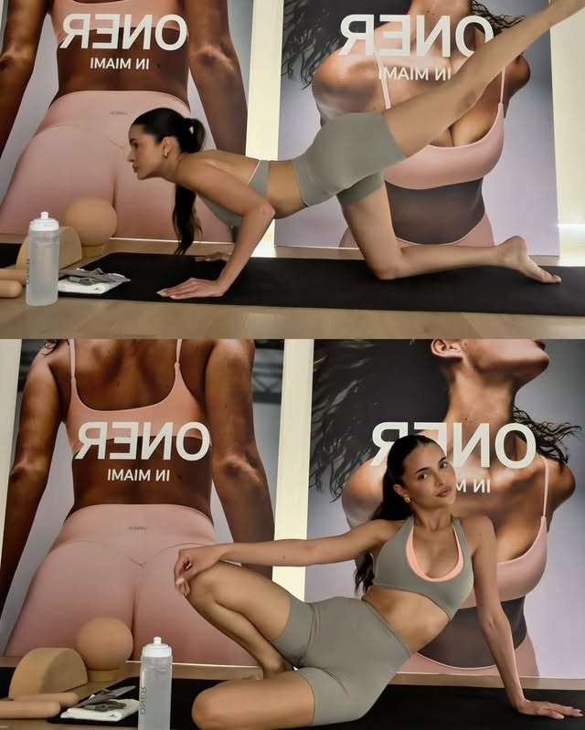 Hot Pilates with @oneractive by @leidy.amelia