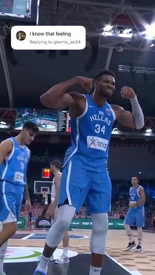 Giannis does know the feeling 😮‍💨 

#eurobasket #fiba #basketball #greece #giannis