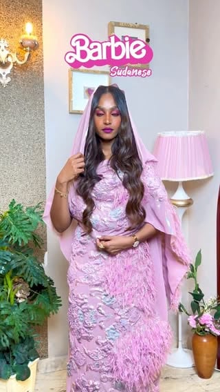 Bringing Back the Sudanese Barbie 🎀 
كل التياب من @sarayassindesigns 📌