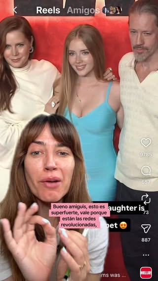 Es muy fuerte, pero la hija de Amy Adams es idéntica a Scarlett Johansson. ¿Sí o no?