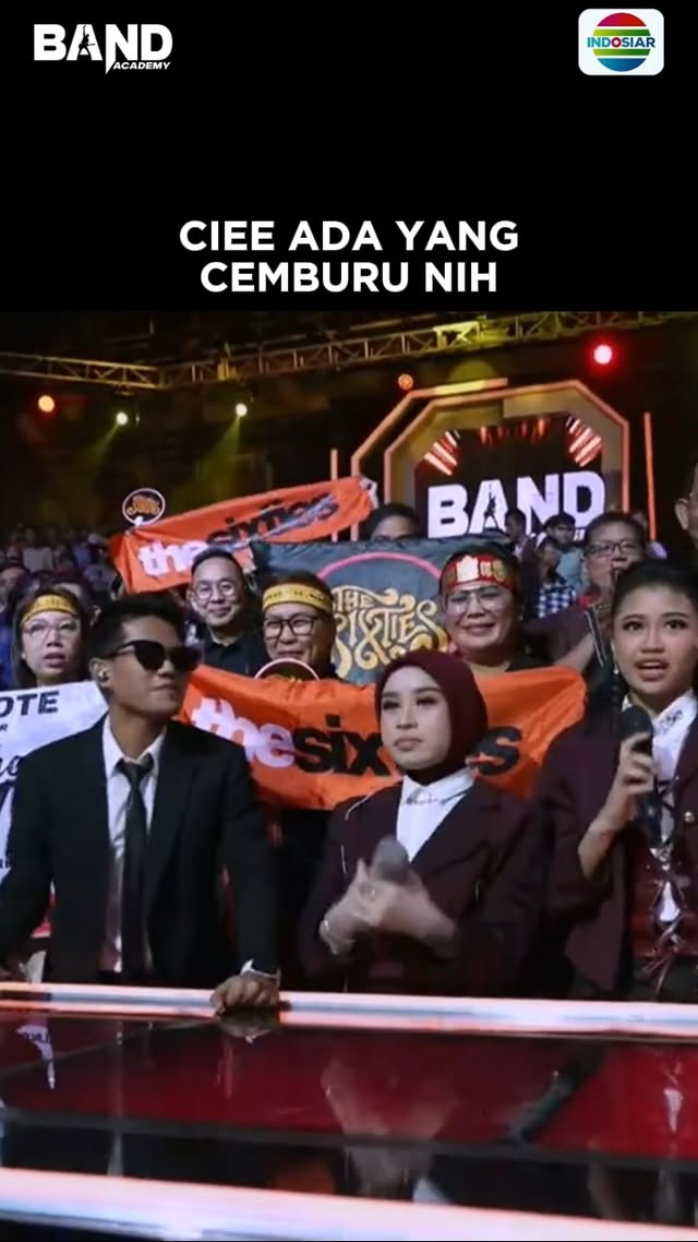 Aww.. aww.. aww ada yang cemburu kayanya nihh bestie🤭. #BandAcademyIndosiar #Indosiar