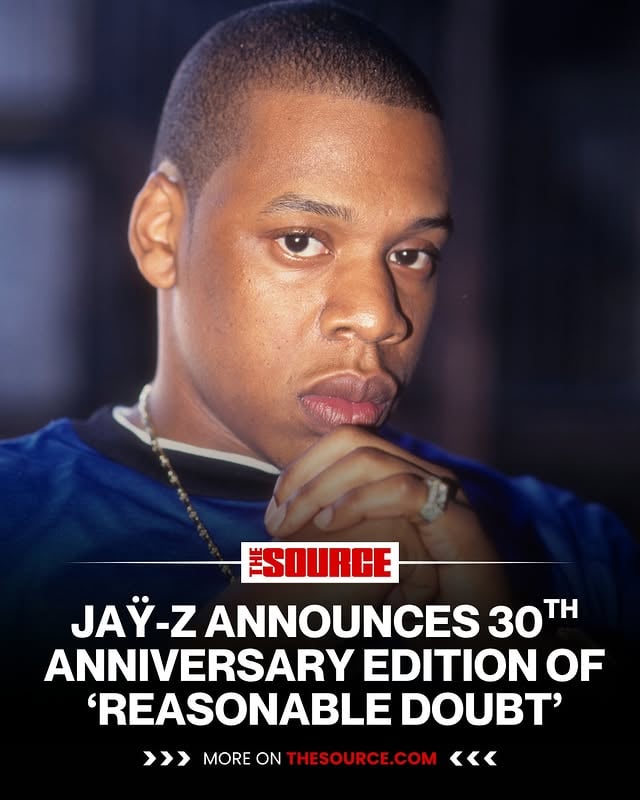 Target is celebrating the 30th anniversary of JAŸ-Z’s landmark debut album, 'Reasonable Doubt,' with an exclusive commemorative edition available nationwide beginning June 26. The retailer announced that the special release will honor the legacy of the critically acclaimed 1996 album while offering fans and collectors exclusive content. Available only through Target, the 30th Anniversary Edition will feature unique packaging, a special color vinyl variant, and never-before-released versions of select tracks.Full story on TheSource.com...#ReasonableDoubt #JAYZ by @thesource