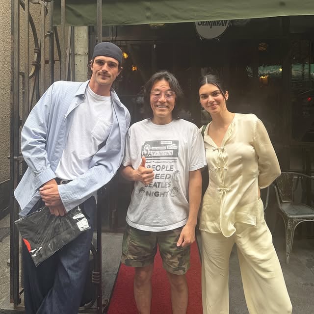 Jacob Elordi and Kendall Jenner in Japan!📸: @seirinkan_official #jacobelordi by @jacobelordicom
