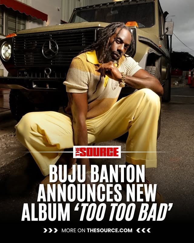 GRAMMY Award-winning reggae legend Buju Banton has announced his 13th studio album, Too Too Bad, set for release on July 17, 2026.The project marks Banton’s sixth album with VP Records and follows his return to the label after a 23-year absence under a newly signed deal.Leading the rollout is the single “Butterflies,” produced by acclaimed hitmaker Supa Dups, whose credits include work with Rihanna, Drake, and Bruno Mars. The track has already surpassed one million cumulative streams and earned praise from reggae fans and critics alike.Alongside the album announcement, Banton unveiled the official music video for “Butterflies.” Directed by Justice Silvera and filmed in Miami, the visual captures the vibrant energy of the summer-ready single.With Too Too Bad, Banton continues to build on a celebrated career that has made him one of reggae’s most influential and enduring voices. 🛑#BujuBanton #TooTooBad #Butterflies #ReggaeNews #Dancehall by @thesource