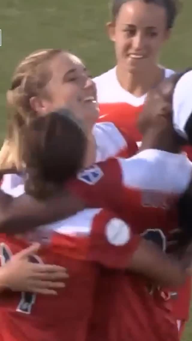 On this day in 2017, a teenage Mal Swanson announced herself 🌟Her first pro goal made her the first American teenager to score in NWSL history! by @uswnt