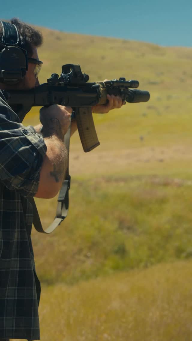 wild performance on a 8.3 inch barrel.@stealth_additive_works Tisha by @garand_thumb