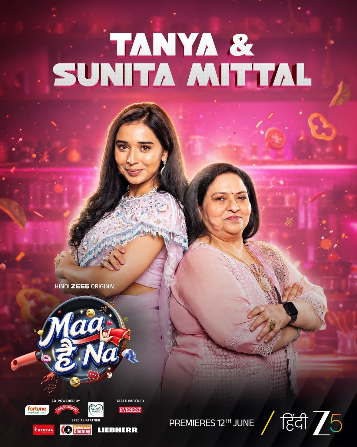 CEO mindset? Check.
Mummy ki daant? Also check. 
Tanya Mittal aur unki mom aa rahi hain ambition, arguments aur entertainment ka full package lekar on #MaaHaiNa

#MaaHaiNa premieres 12th June only on Hindi ZEE5!

#PaisoWali #GoldenMommy

@lilfrodoproductions @preeti_simoes @neeti_simoes 

@theshilpashetty @fun.with.gullu.g @bhagyabro
@kshitijdholakia @urvashidholakia @sahida__ansari #AfganAnsari @officialsunitaahuja @tina.ahuja @tanyamittalofficial @gauravkpoor @kingaliasgar @chandanprabhakar @zee5 @zee5global

@sfmomsmagic @everestspices @fortune.foods @madhusudan.dairy @crystalcooknserve @liebherrappliancesindia